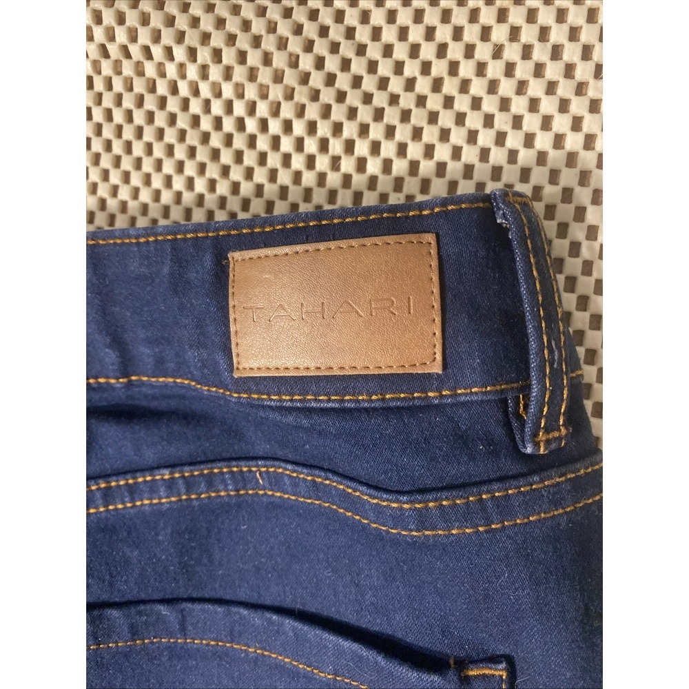 Tahar Haisley‎ Jeans Fit Solution Capri 8/29 Dark Wash - Picture 2 of 2
